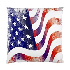 Usa Flag America American Standard Cushion Case (one Side) by Celenk