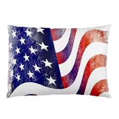 Usa Flag America American Pillow Case by Celenk