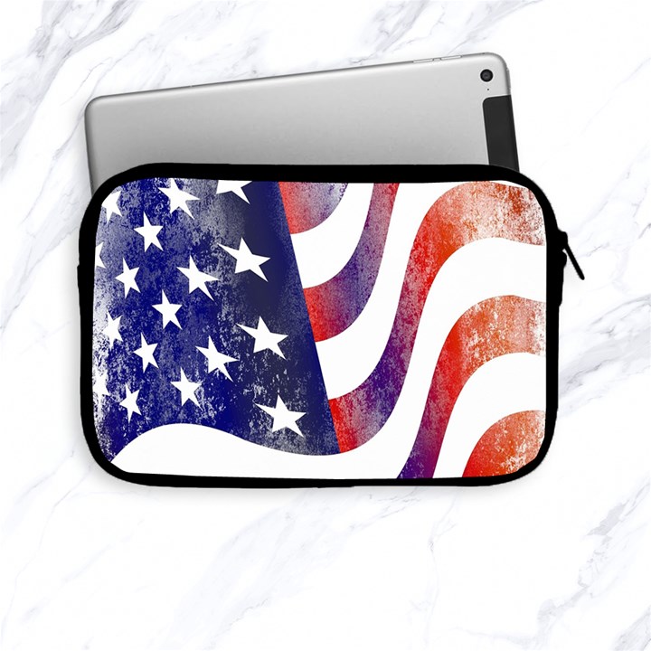 Usa Flag America American Apple iPad Mini Zipper Cases