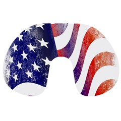 Usa Flag America American Travel Neck Pillows by Celenk