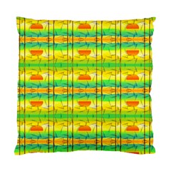 Birds Beach Sun Abstract Pattern Standard Cushion Case (One Side)