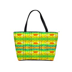 Birds Beach Sun Abstract Pattern Shoulder Handbags