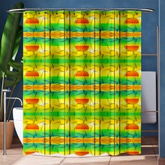 Birds Beach Sun Abstract Pattern Shower Curtain 60  X 72  (medium)  by Celenk