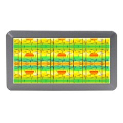 Birds Beach Sun Abstract Pattern Memory Card Reader (Mini)