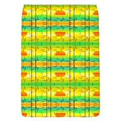 Birds Beach Sun Abstract Pattern Flap Covers (L) 