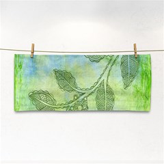 Green Leaves Background Scrapbook Cosmetic Storage Cases