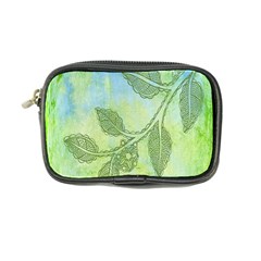 Green Leaves Background Scrapbook Coin Purse by Celenk