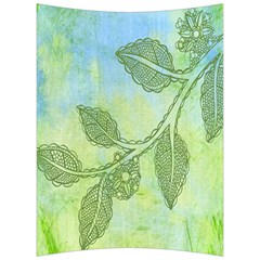 Green Leaves Background Scrapbook Back Support Cushion