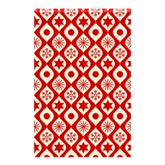 Ornate Christmas Decor Pattern Shower Curtain 48  X 72  (small)  by patternstudio