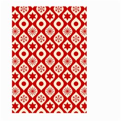 Ornate Christmas Decor Pattern Large Garden Flag (two Sides) by patternstudio