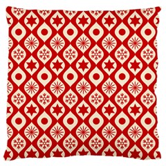 Ornate Christmas Decor Pattern Standard Flano Cushion Case (one Side) by patternstudio