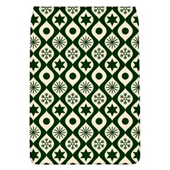 Green Ornate Christmas Pattern Flap Covers (l)  by patternstudio