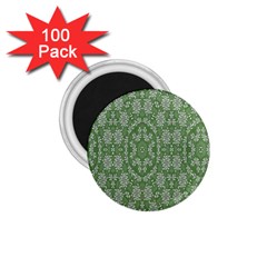 Art Pattern Design Holiday Color 1 75  Magnets (100 Pack) 