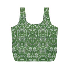 Art Pattern Design Holiday Color Full Print Recycle Bags (m)  by Celenk