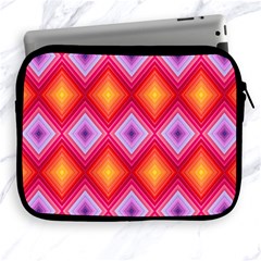 Texture Surface Orange Pink Apple Ipad 2/3/4 Zipper Cases by Celenk