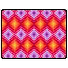 Texture Surface Orange Pink Double Sided Fleece Blanket (large)  by Celenk