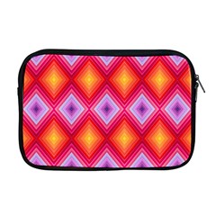 Texture Surface Orange Pink Apple Macbook Pro 17  Zipper Case by Celenk