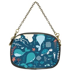 Cool Sea Life Pattern Chain Purses (two Sides)  by Bigfootshirtshop