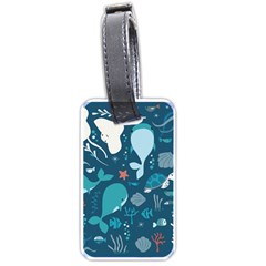 Cool Sea Life Pattern Luggage Tags (one Side)  by Bigfootshirtshop