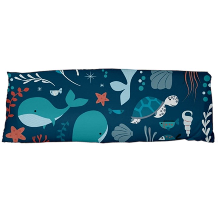 Cool Sea life Pattern Body Pillow Case (Dakimakura)