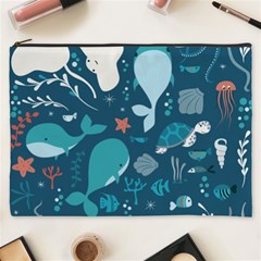 Cool Sea Life Pattern Cosmetic Bag (xxxl)  by Bigfootshirtshop