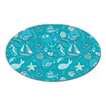 Fun Everyday Sea Life Oval Magnet Front