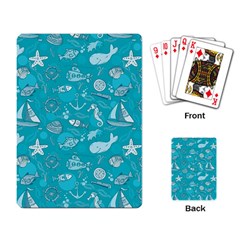 Fun Everyday Sea Life Playing Card by Bigfootshirtshop