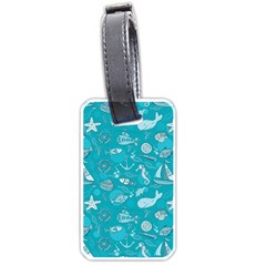 Fun Everyday Sea Life Luggage Tags (one Side)  by Bigfootshirtshop