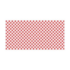 Sexy Red And White Polka Dot Yoga Headband by PodArtist