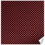 Sexy red and black polka dot Canvas 20  x 20   19 x19.27  Canvas - 1