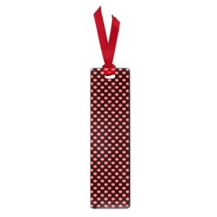 Sexy Red And Black Polka Dot Small Book Marks by PodArtist