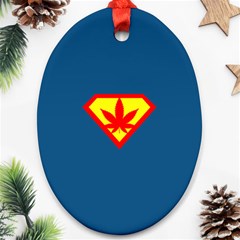 Super Dealer Ornament (oval) by PodArtist