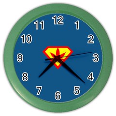 Super Dealer Color Wall Clocks by PodArtist