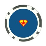 Super Dealer Poker Chip Card Guard Front