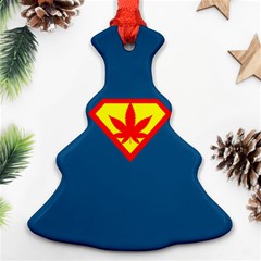 Super Dealer Christmas Tree Ornament (two Sides) by PodArtist