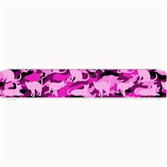 Hot Pink Catmouflage Camouflage Small Bar Mats by PodArtist