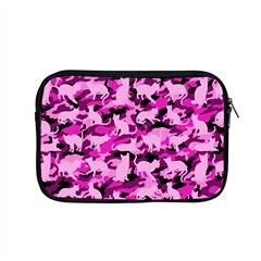 Hot Pink Catmouflage Camouflage Apple Macbook Pro 15  Zipper Case by PodArtist