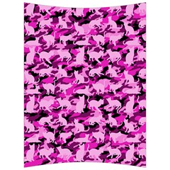 Hot Pink Catmouflage Camouflage Back Support Cushion by PodArtist