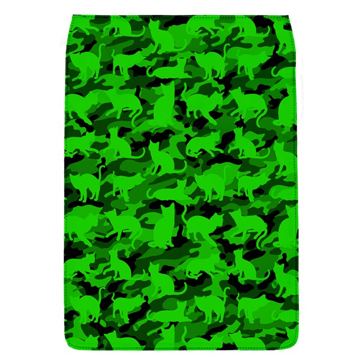 Bright Neon Green Catmouflage Flap Covers (S) 