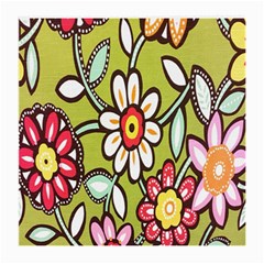 Flowers Fabrics Floral Design Medium Glasses Cloth