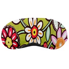 Flowers Fabrics Floral Design Sleeping Masks