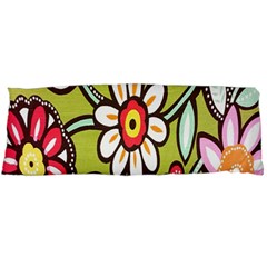 Flowers Fabrics Floral Design Body Pillow Case (Dakimakura)