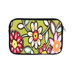 Flowers Fabrics Floral Design Apple Ipad Mini Zipper Cases by Celenk