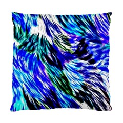 Abstract Background Blue White Standard Cushion Case (Two Sides)