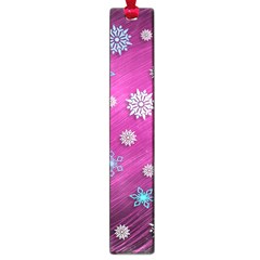 Snowflakes 3d Random Overlay Large Book Marks by Celenk