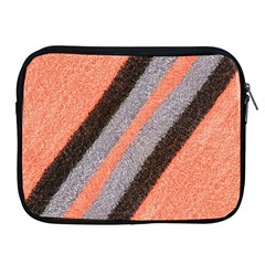 Fabric Textile Texture Surface Apple Ipad 2/3/4 Zipper Cases by Celenk