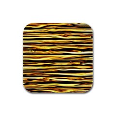 Texture Wood Wood Texture Wooden Rubber Square Coaster (4 Pack)  by Celenk