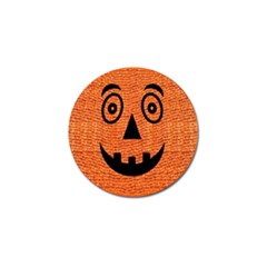 Fabric Halloween Pumpkin Funny Golf Ball Marker (10 Pack) by Celenk