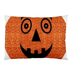 Fabric Halloween Pumpkin Funny Pillow Case by Celenk