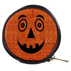 Fabric Halloween Pumpkin Funny Mini Makeup Bags by Celenk